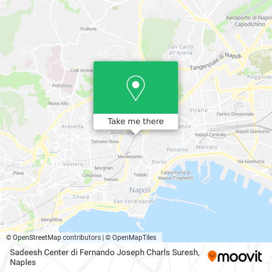 Sadeesh Center di Fernando Joseph Charls Suresh map