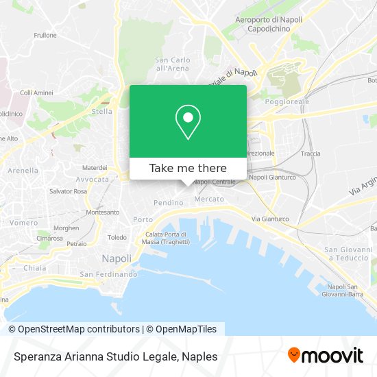 Speranza Arianna Studio Legale map