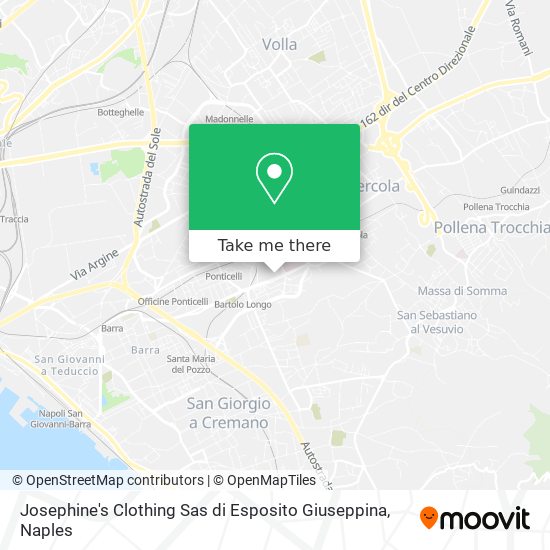 Josephine's Clothing Sas di Esposito Giuseppina map