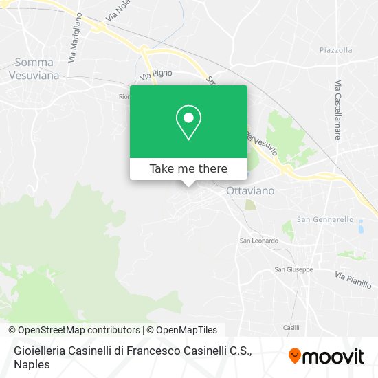 Gioielleria Casinelli di Francesco Casinelli C.S. map