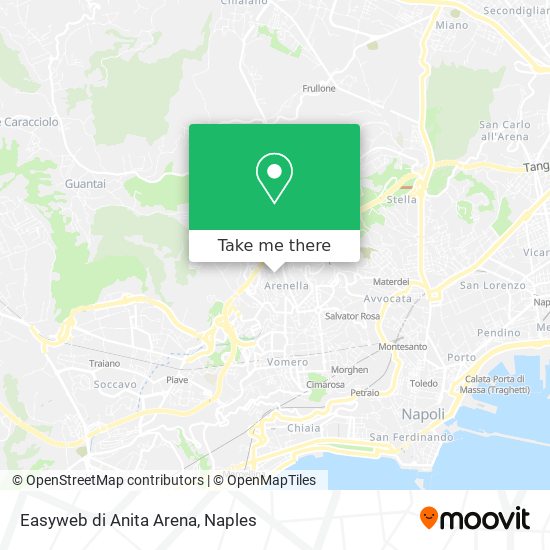 Easyweb di Anita Arena map