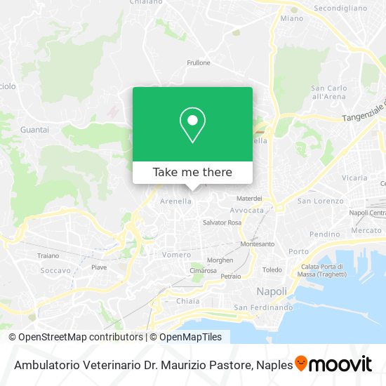 Ambulatorio Veterinario Dr. Maurizio Pastore map