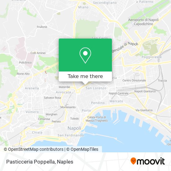 Pasticceria Poppella map