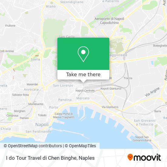 I do Tour Travel di Chen Binghe map