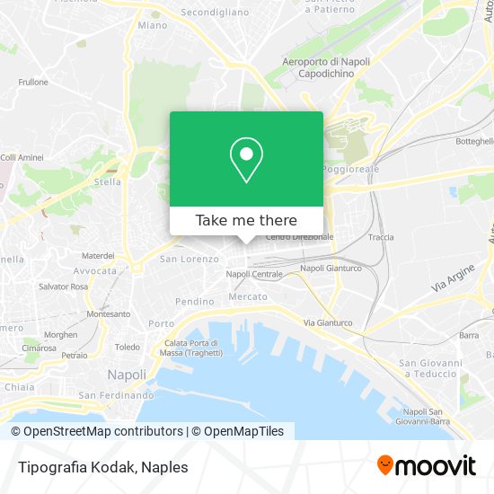 Tipografia Kodak map