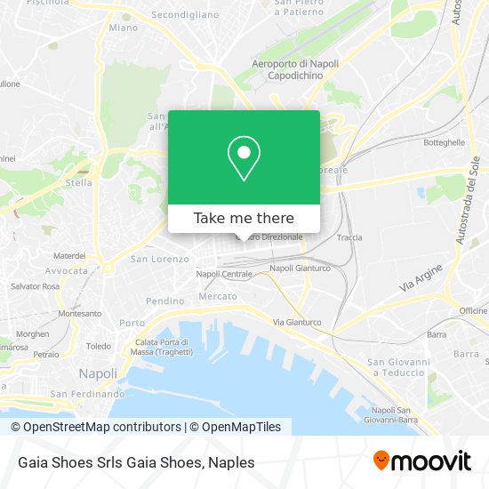Gaia Shoes Srls Gaia Shoes map