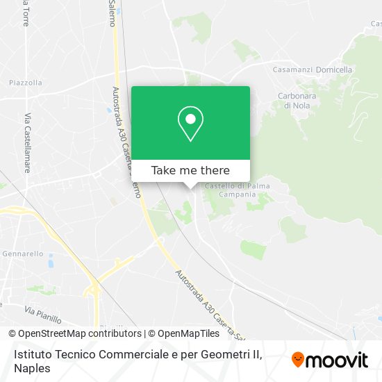 Istituto Tecnico Commerciale e per Geometri II map