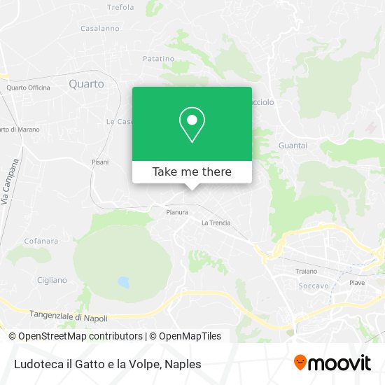 Ludoteca il Gatto e la Volpe map