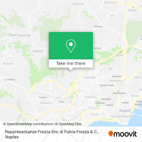 Rappresentanze Frezza Snc di Fulvia Frezza & C. map