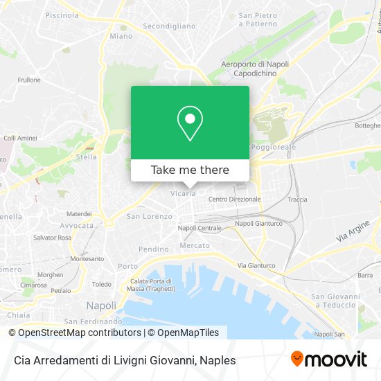 Cia Arredamenti di Livigni Giovanni map