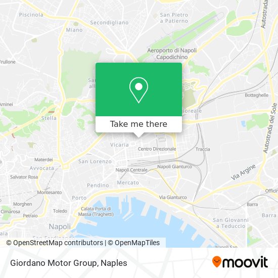Giordano Motor Group map