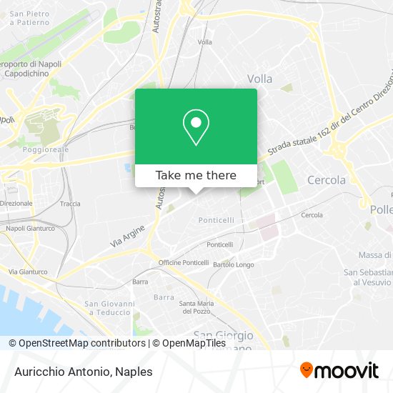 Auricchio Antonio map