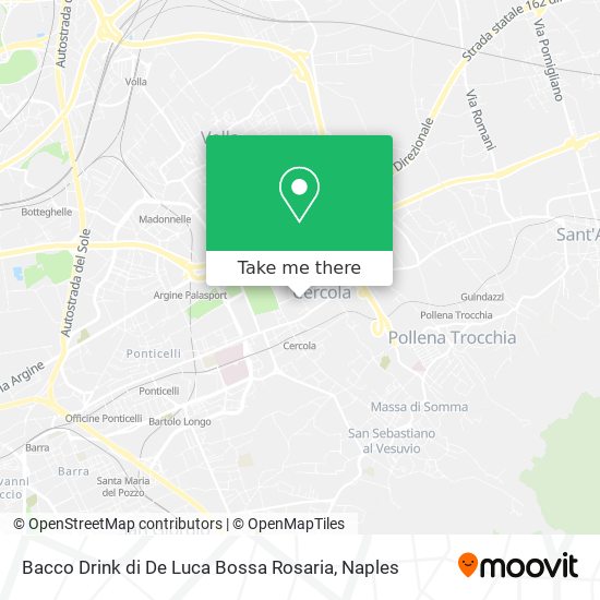 Bacco Drink di De Luca Bossa Rosaria map