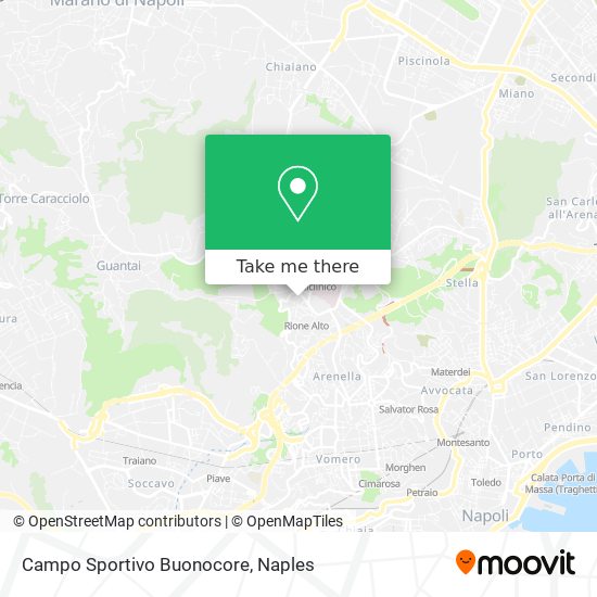 Campo Sportivo Buonocore map