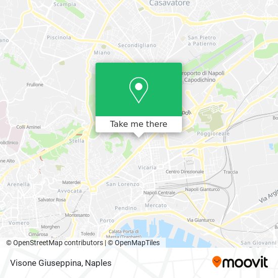 Visone Giuseppina map