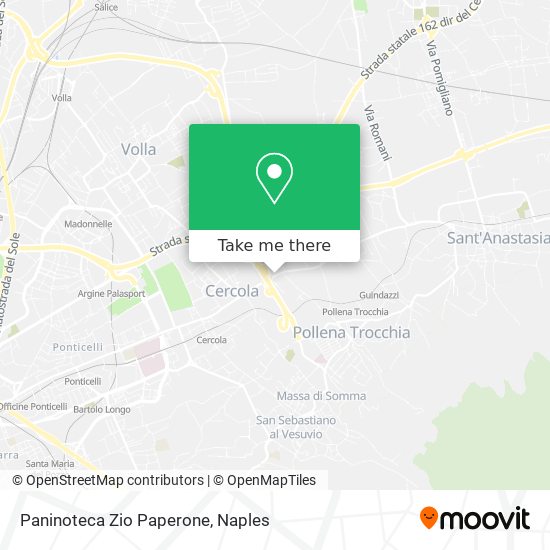 Paninoteca Zio Paperone map