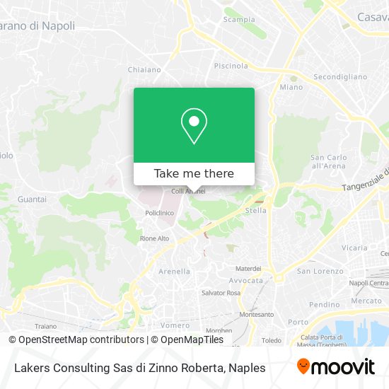 Lakers Consulting Sas di Zinno Roberta map