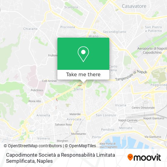 Capodimonte Società a Responsabilità Limitata Semplificata map