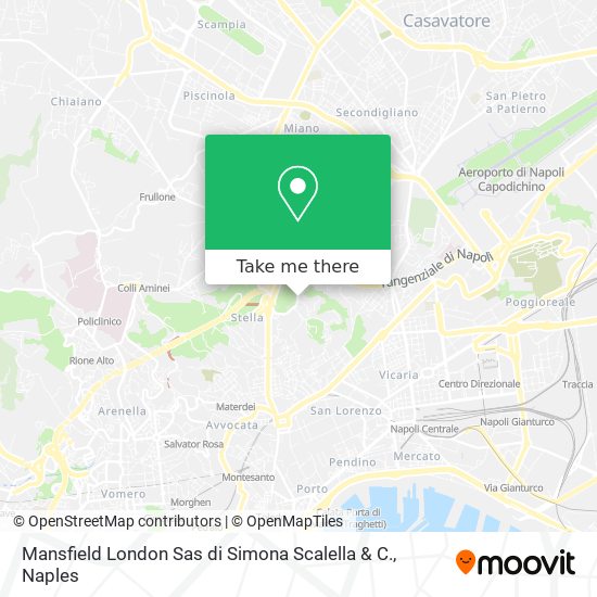 Mansfield London Sas di Simona Scalella & C. map