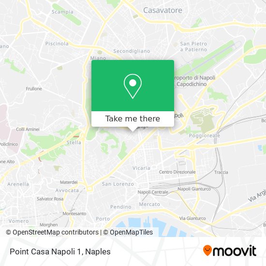 Point Casa Napoli 1 map