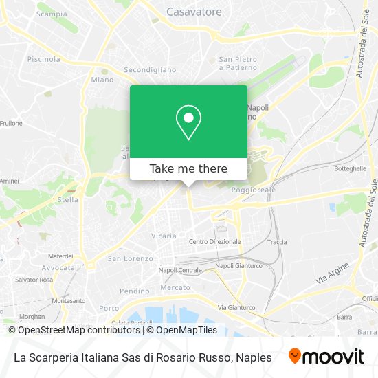 La Scarperia Italiana Sas di Rosario Russo map