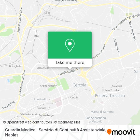 Guardia Medica - Servizio di Continuità Assistenziale map