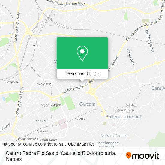 Centro Padre Pio Sas di Cautiello F. Odontoiatria map