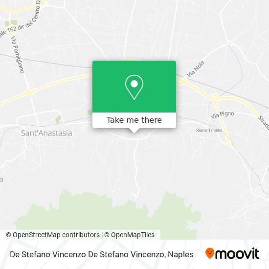 De Stefano Vincenzo De Stefano Vincenzo map