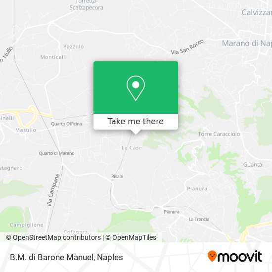 B.M. di Barone Manuel map