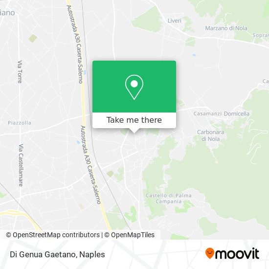 Di Genua Gaetano map