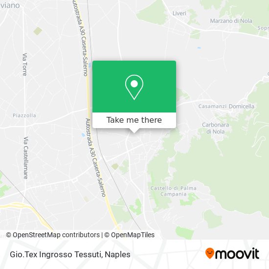 Gio.Tex Ingrosso Tessuti map