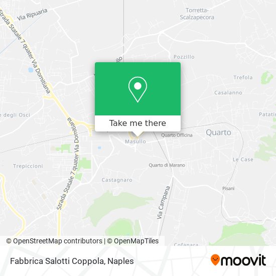 Fabbrica Salotti Coppola map