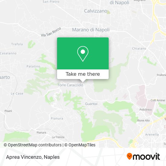 Aprea Vincenzo map