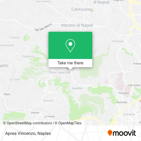 Aprea Vincenzo map