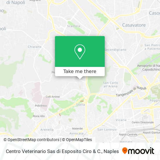 Centro Veterinario Sas di Esposito Ciro & C. map