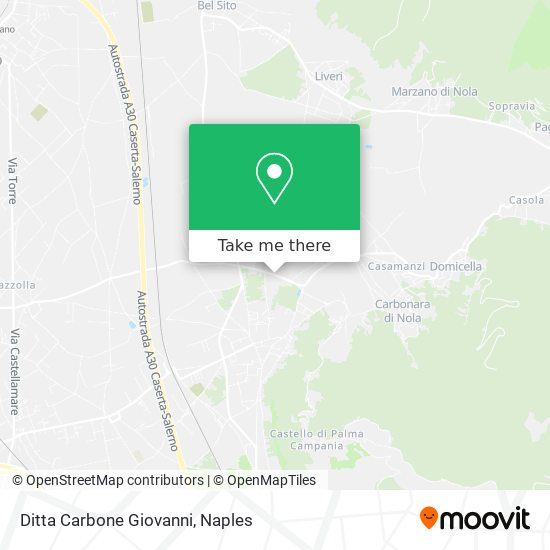 Ditta Carbone Giovanni map