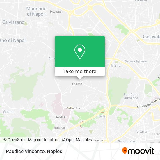 Paudice Vincenzo map