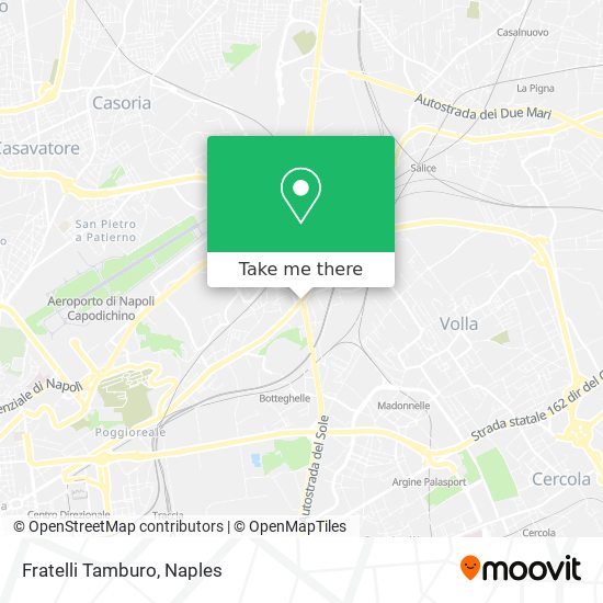 Fratelli Tamburo map