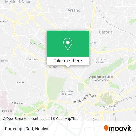 Partenope Cart map
