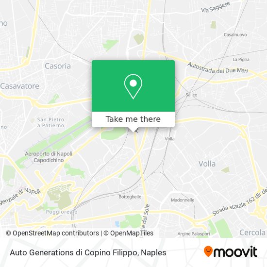 Auto Generations di Copino Filippo map
