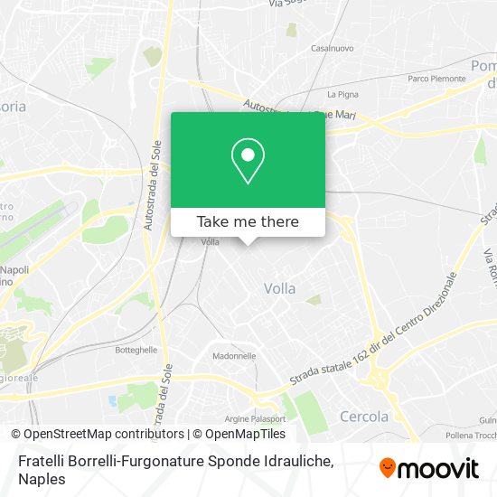 Fratelli Borrelli-Furgonature Sponde Idrauliche map