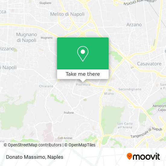Donato Massimo map