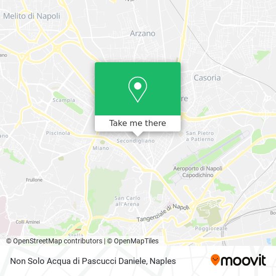 Non Solo Acqua di Pascucci Daniele map