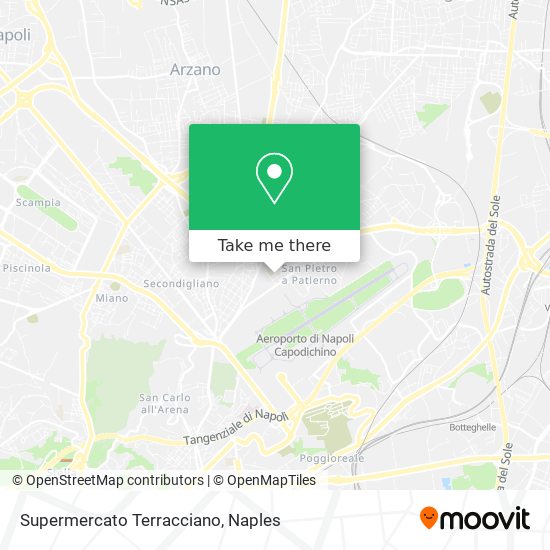 Supermercato Terracciano map
