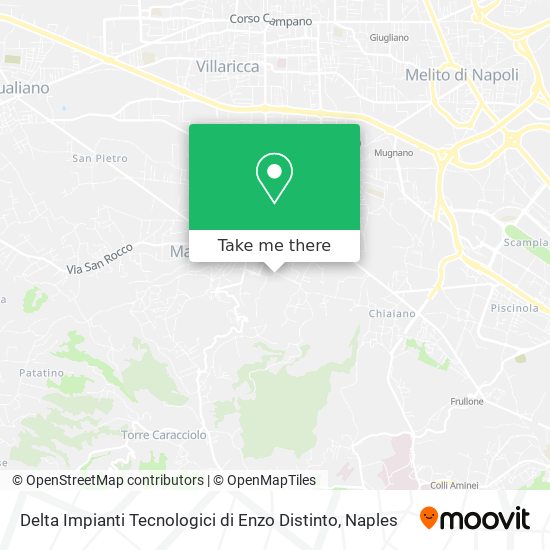 Delta Impianti Tecnologici di Enzo Distinto map