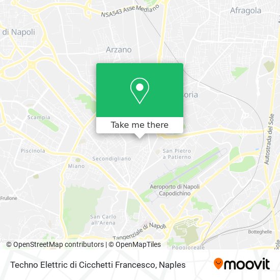 Techno Elettric di Cicchetti Francesco map