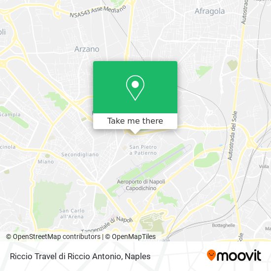 Riccio Travel di Riccio Antonio map