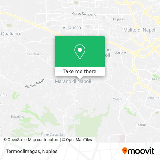 Termoclimagas map