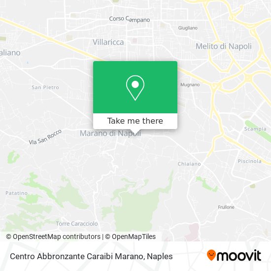 Centro Abbronzante Caraibi Marano map