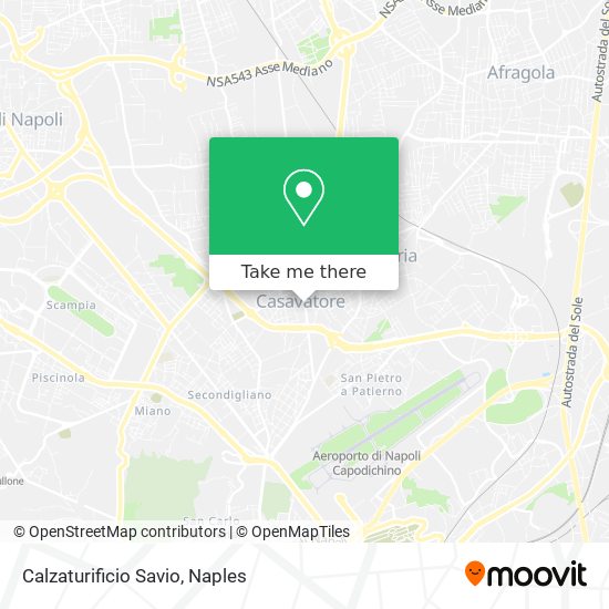 Calzaturificio Savio map